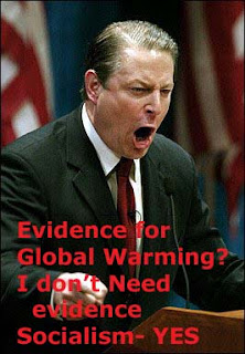 Al Gore Hysterical, Man Made Global Warming, Idiot