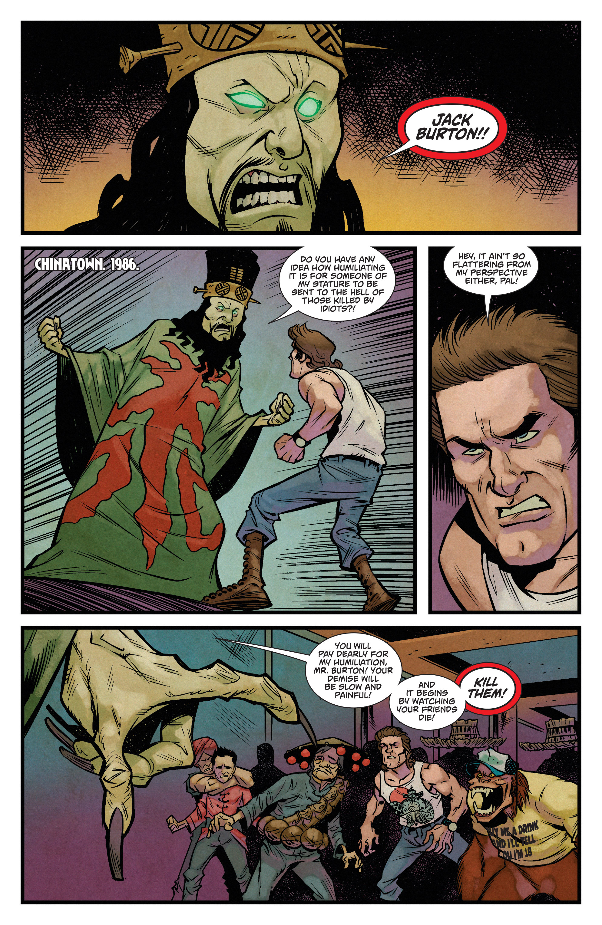 Read online Big Trouble In Little China comic -  Issue #5 - 9