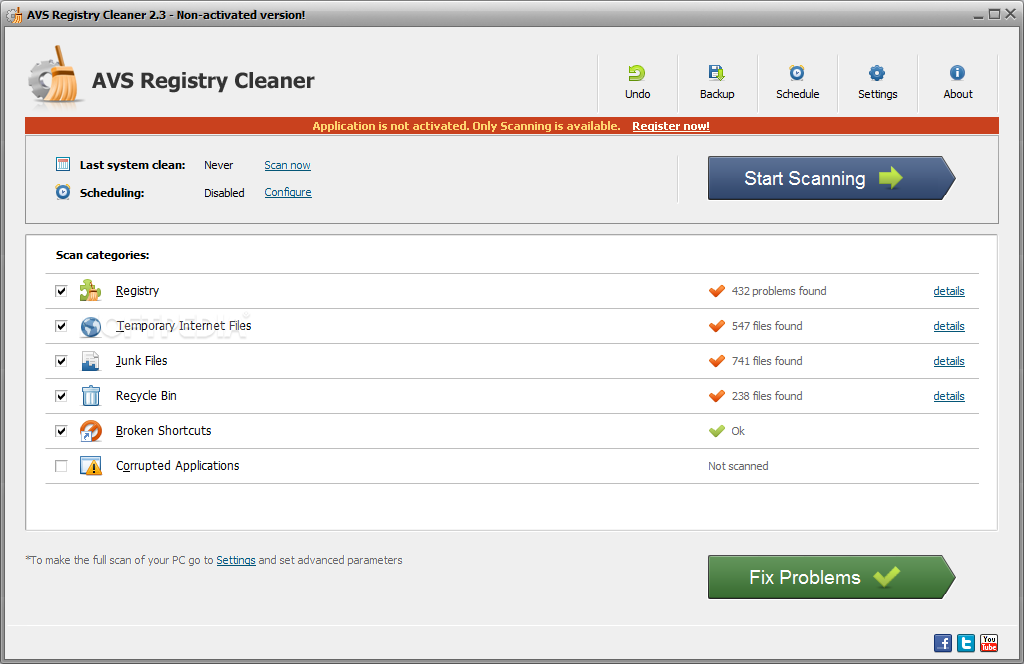 AVS Registry Cleaner Terbaru 2.3.5 Full Version With Serial Key ~ bulung software