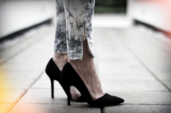 escarpin transparent zara