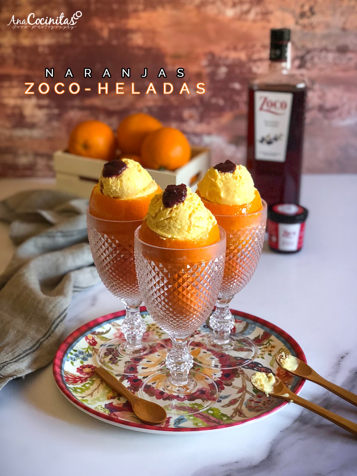 Naranjas Zoco-heladas