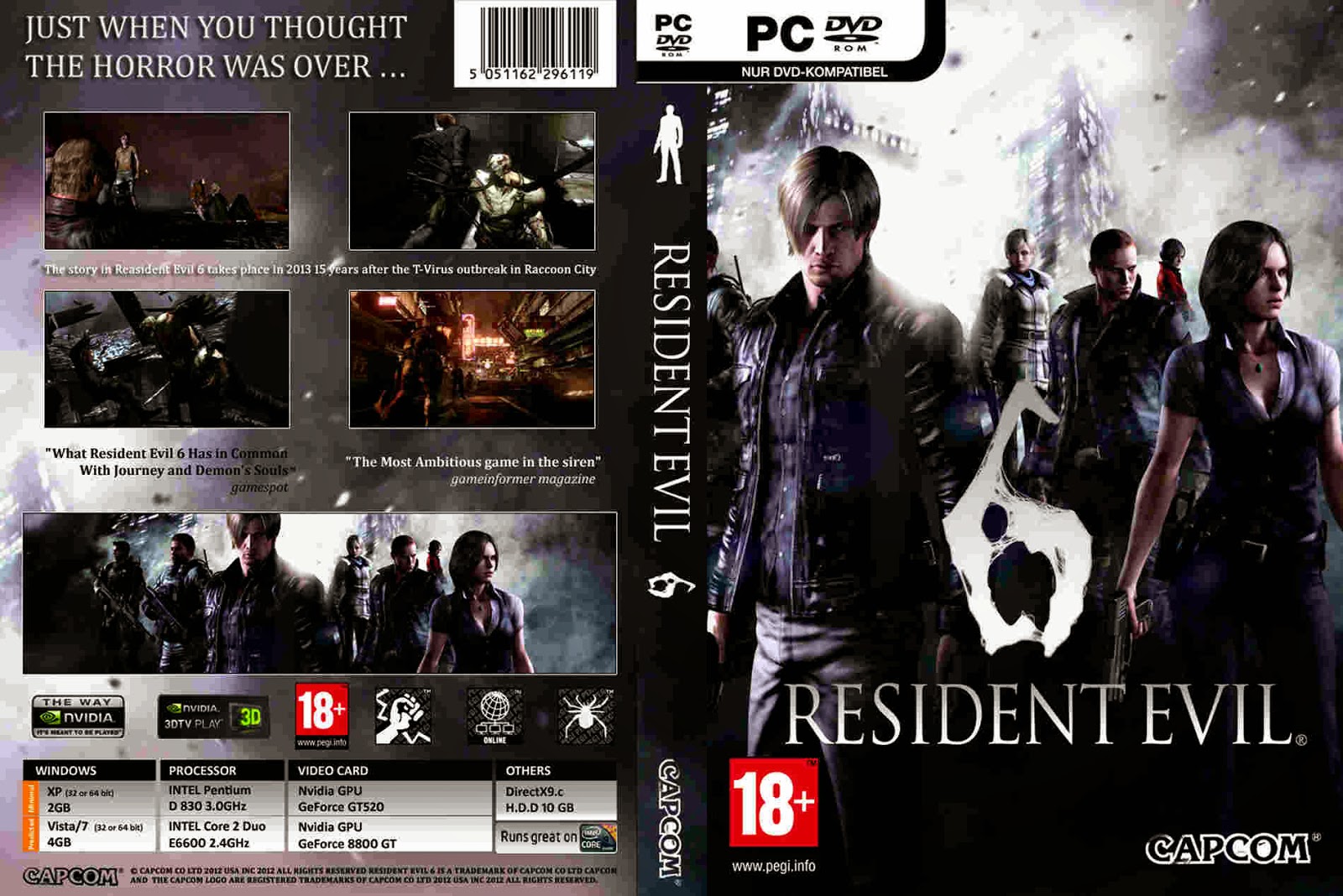 Резидент эвил сколько глав. Резидент эвил 6. Resident Evil 6 диск. Резидент 6 обложка. Resident Evil 6 ps4 диск.