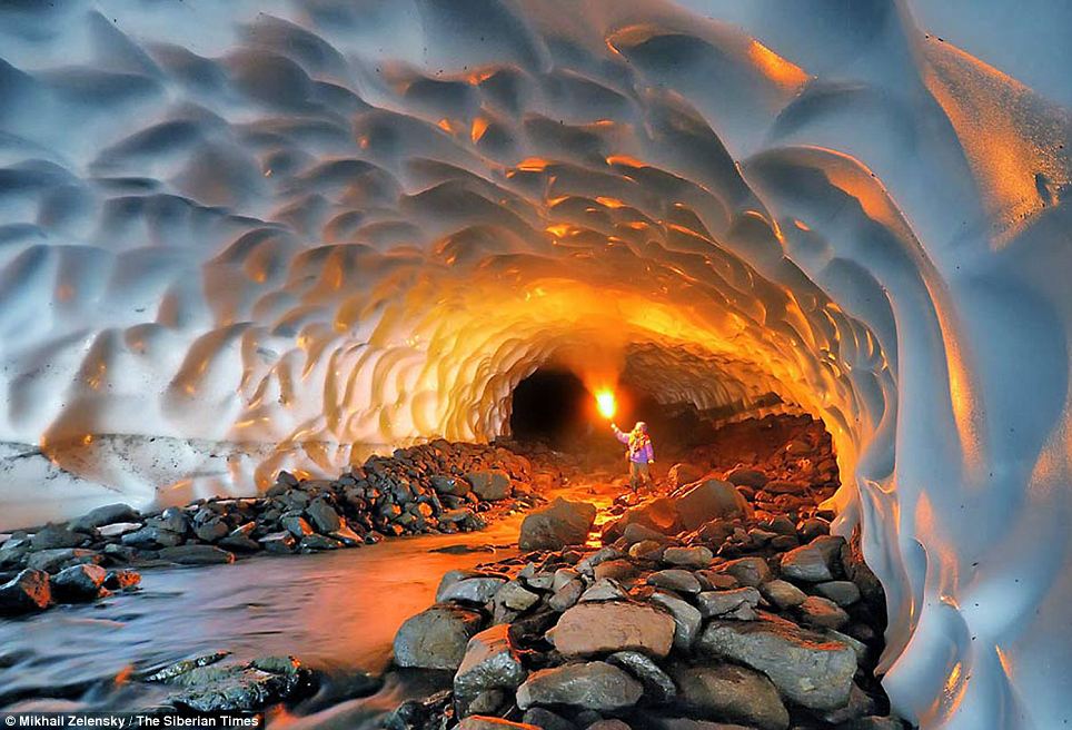 Kamchatka, Russia Ice Cave 6