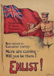 Canadian Enlistment Poster