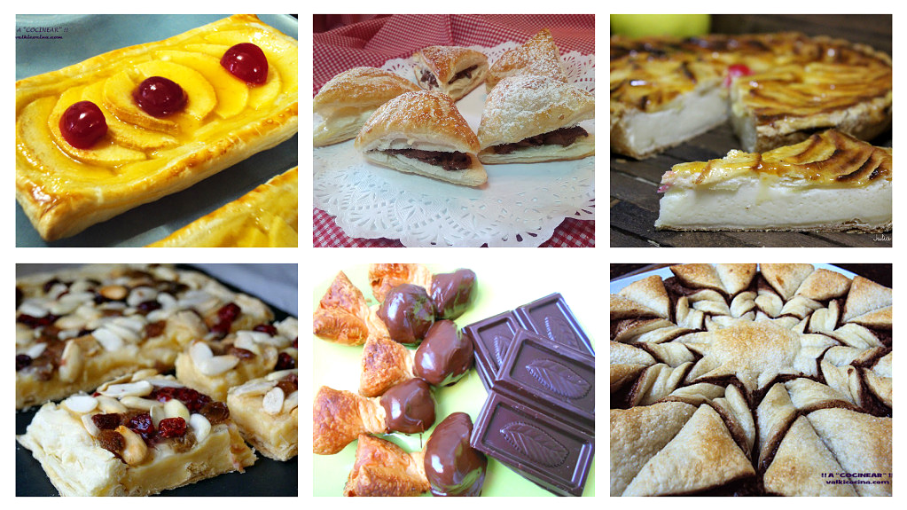  6 Recetas Dulces Con Hojaldre