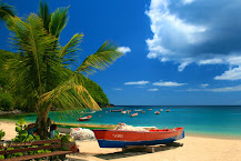 Belle plage de Martinique