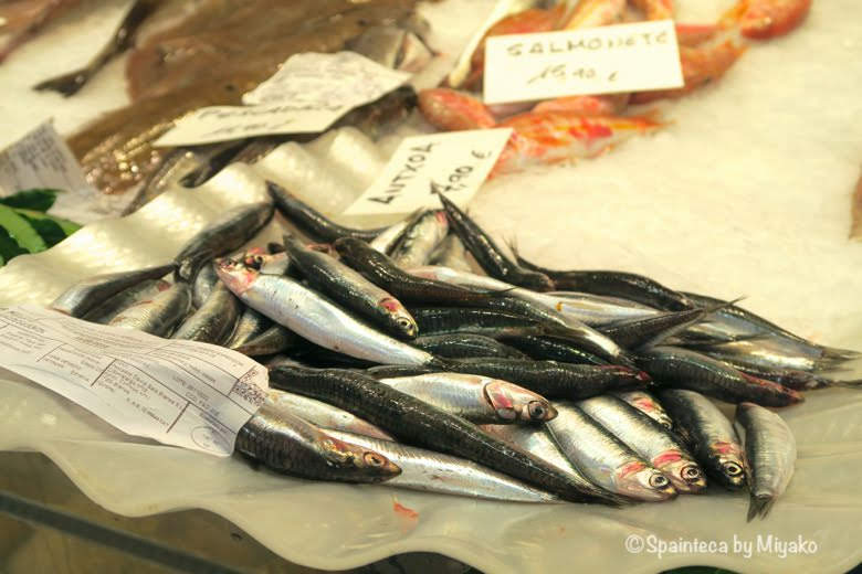Mercado de La Bretxa, San Sebastián 北スペイン美食の町サン·セバスティアンのラ·ブレチャ市場の採れたて新鮮な魚たち