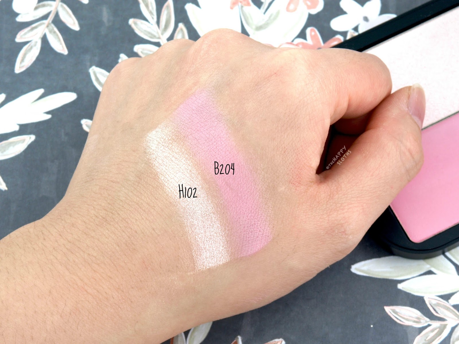 Make Up For Ever Artist Face Color Highlighter H102 & Blush B204: Review and Swatches