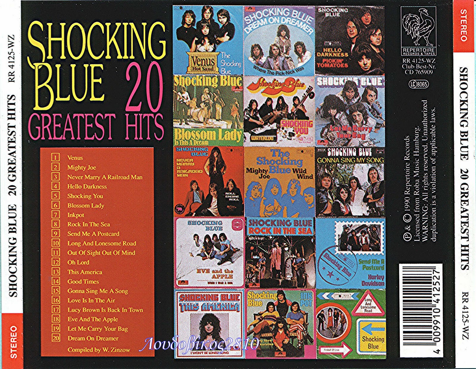 ENTRE MUSICA SHOCKING BLUE 20 Greatest hits