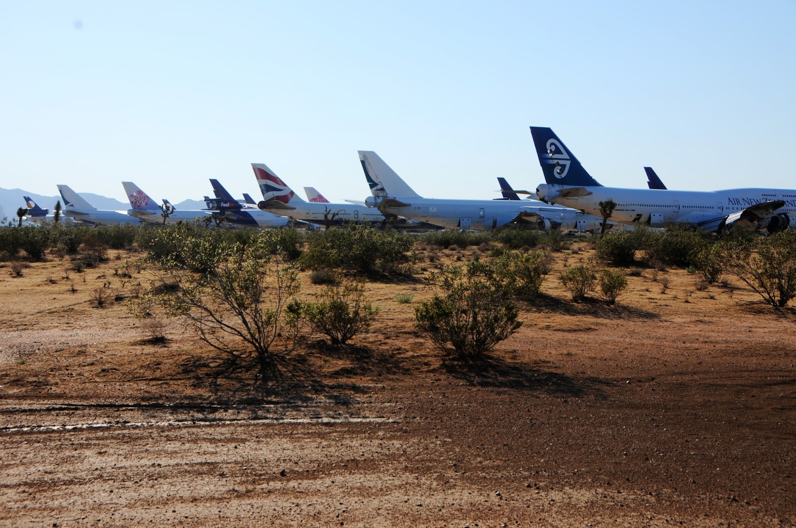 Victorville Airplane Graveyard Visit