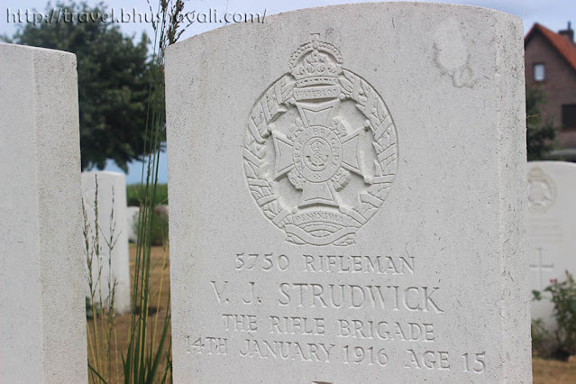 Essex Farm Cemetery First World War Ypres Salient