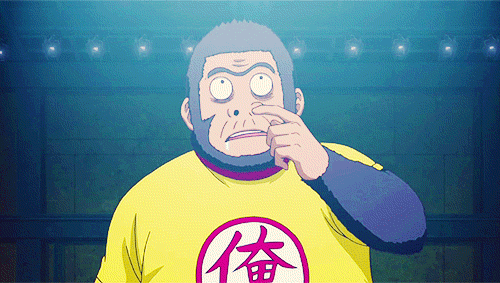 Hideaki Sorachi jako goryl w Gintamie
