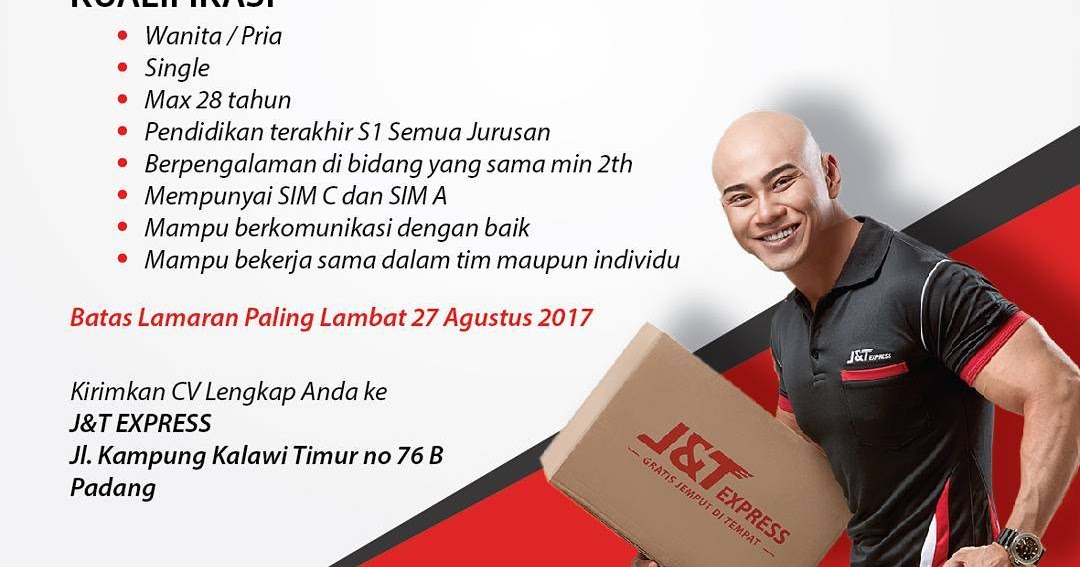 Lowongan Kerja Jnt Di Melaboh - Lowongan Kerja Admin J&T Surabaya 2021