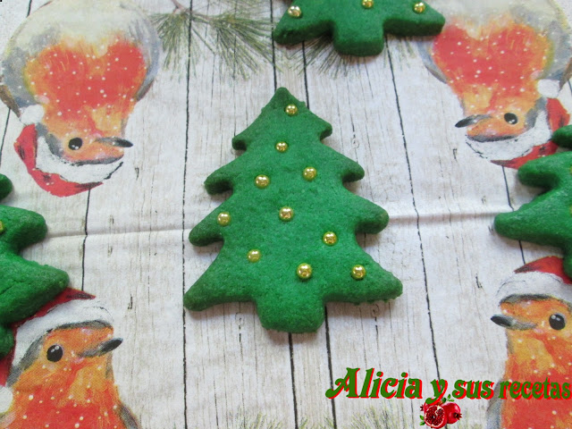 GALLETAS ARBOLITO DE NAVIDAD