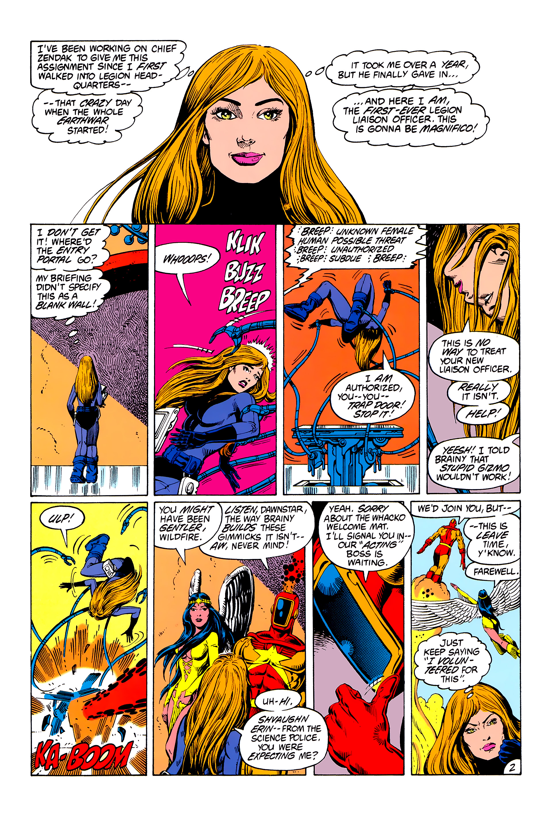 Legion of Super-Heroes (1980) _Annual_1 Page 2