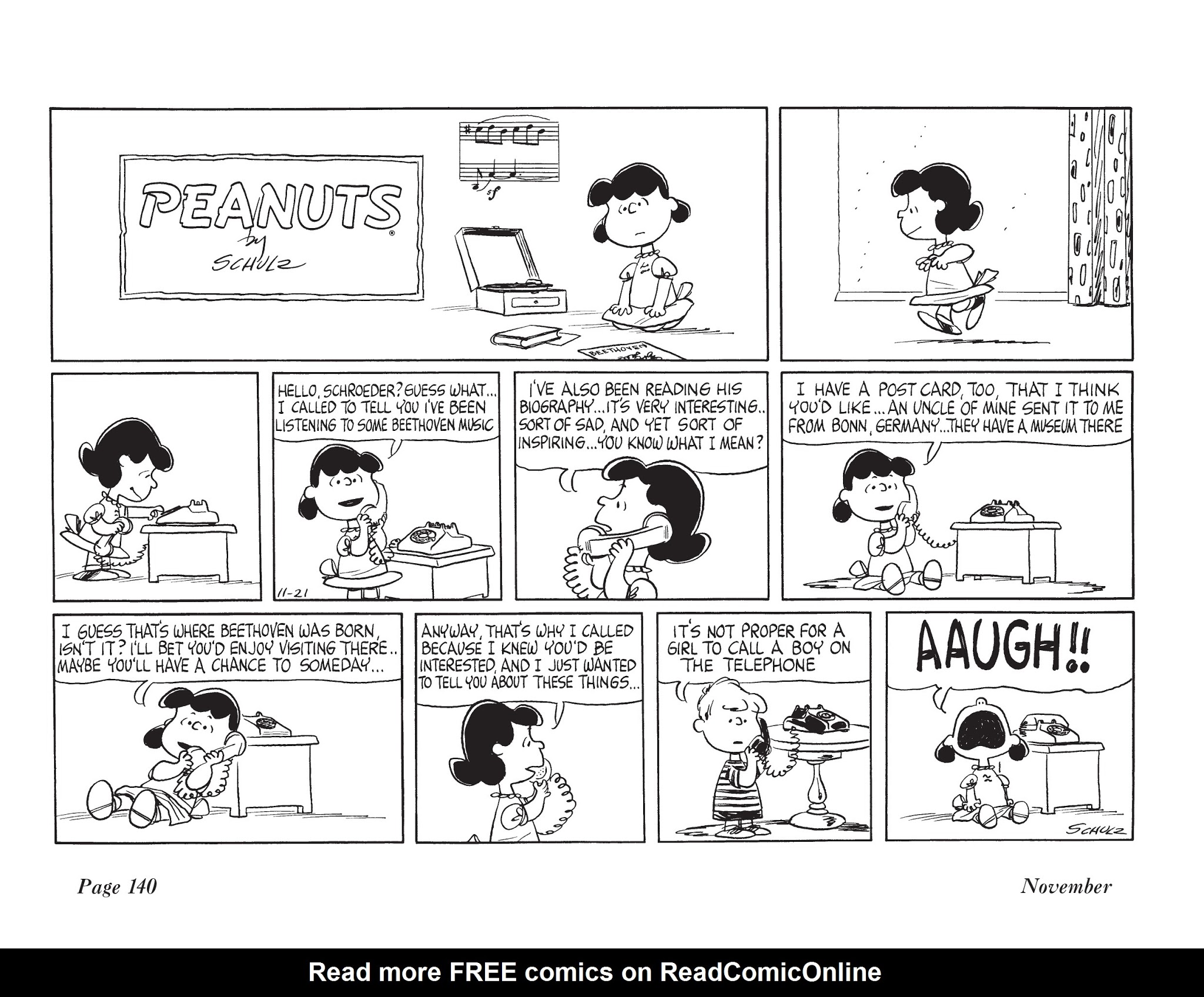 Read online The Complete Peanuts comic -  Issue # TPB 8 - 152