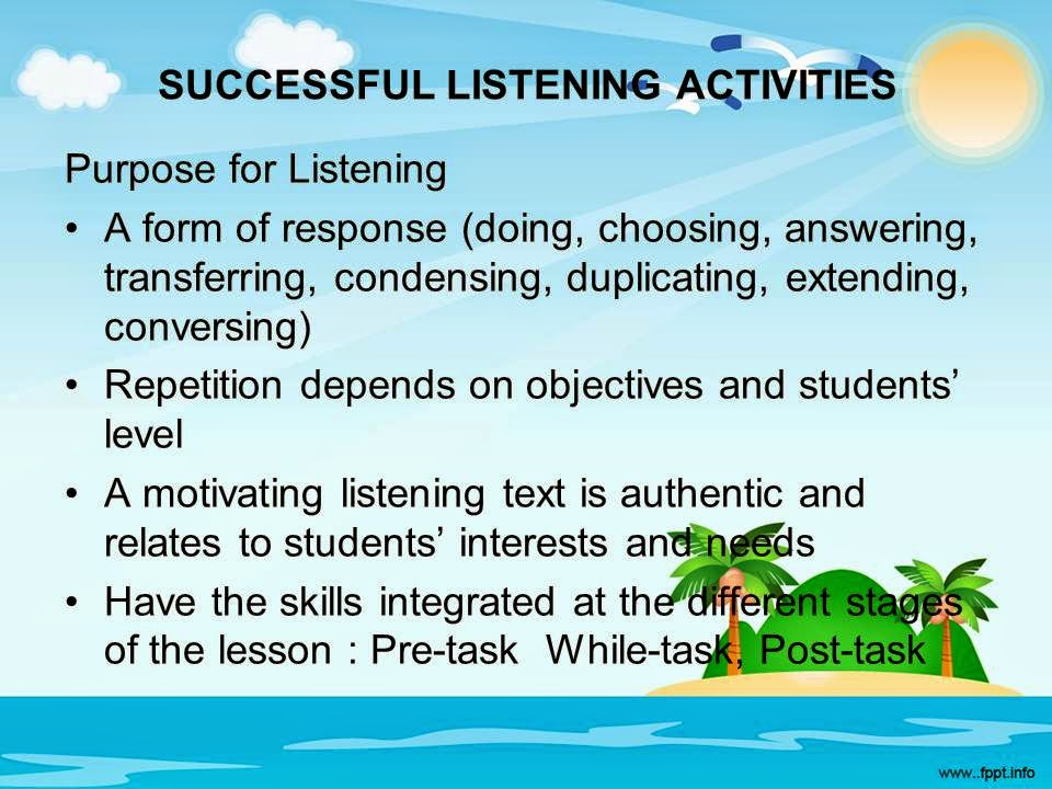 Like English Etc Teaching Of Listening Speaking Skills In The
