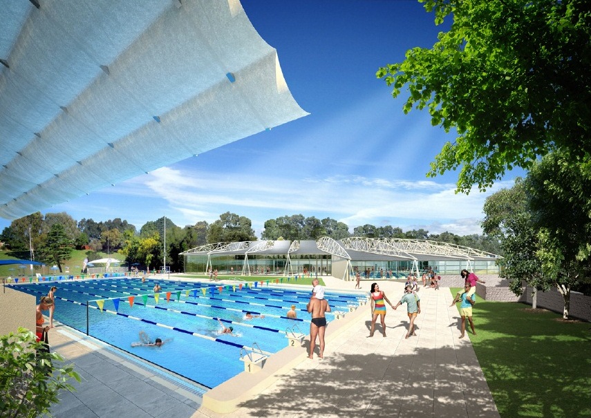 Swimming: Bexley pool: proposal for re-development