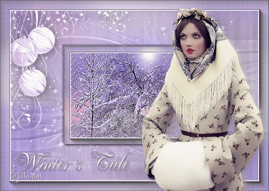 winter wear with gown