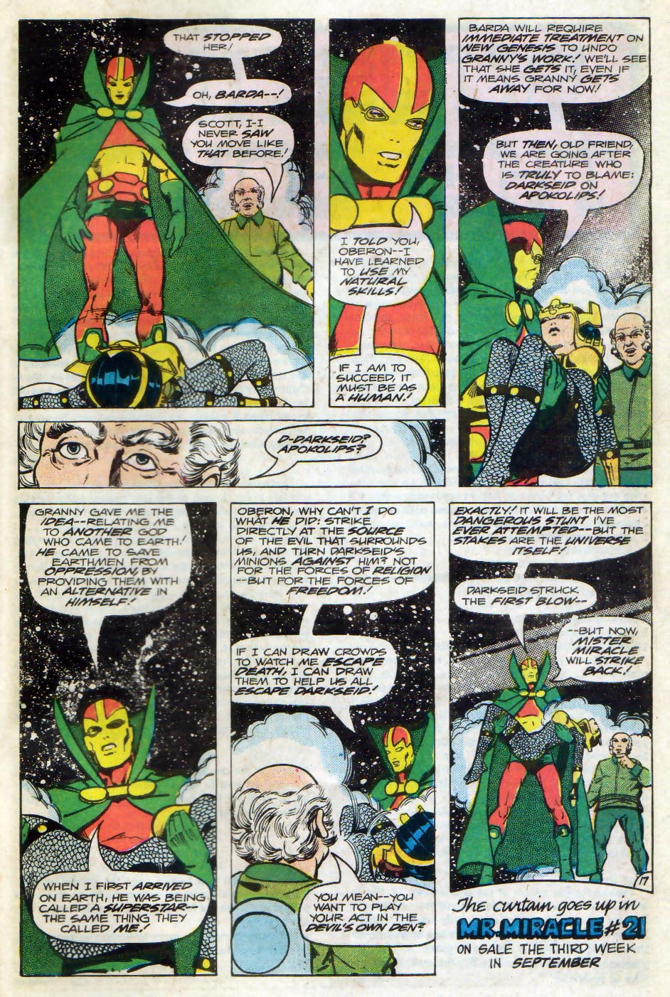 Read online Mister Miracle (1971) comic -  Issue #20 - 30