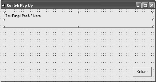 VB Tutorial - Membuat Pop Up Menu dengan Visual Basic 6.0 ~ Apa Aja Boleh