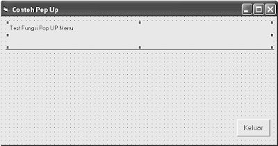 VB Tutorial - Membuat Pop Up Menu dengan Visual Basic 6.0 ~ Apa Aja Boleh
