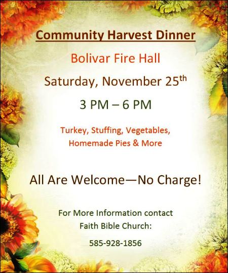 11-25 Community Harvest Dinner