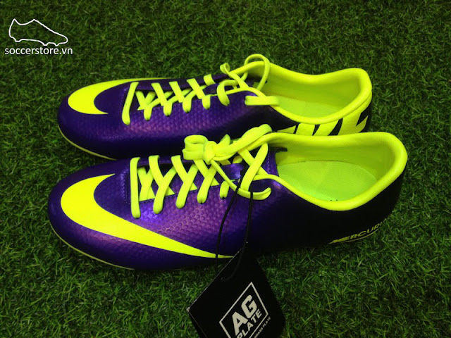 Nike Mercurial Victory IV AG Electro Purple- Volt- Black