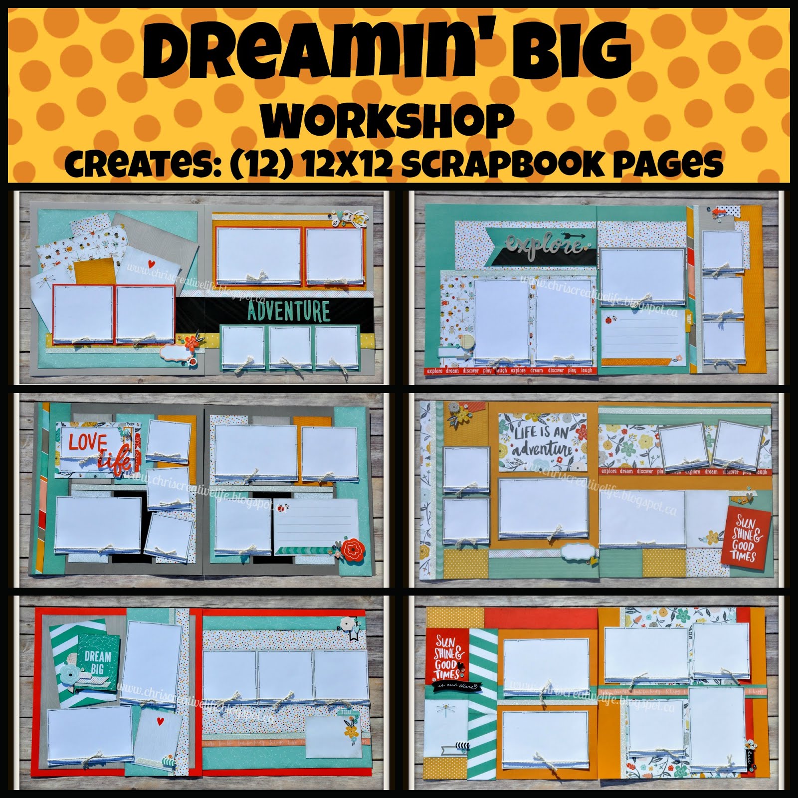Dreamin' Big Workshop Guide and e-files