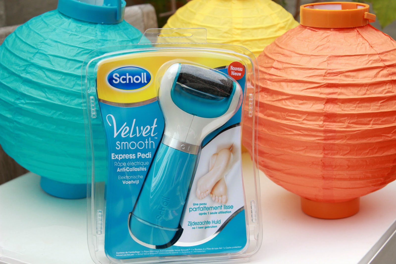 voeten met Scholl Smooth Express Pedi