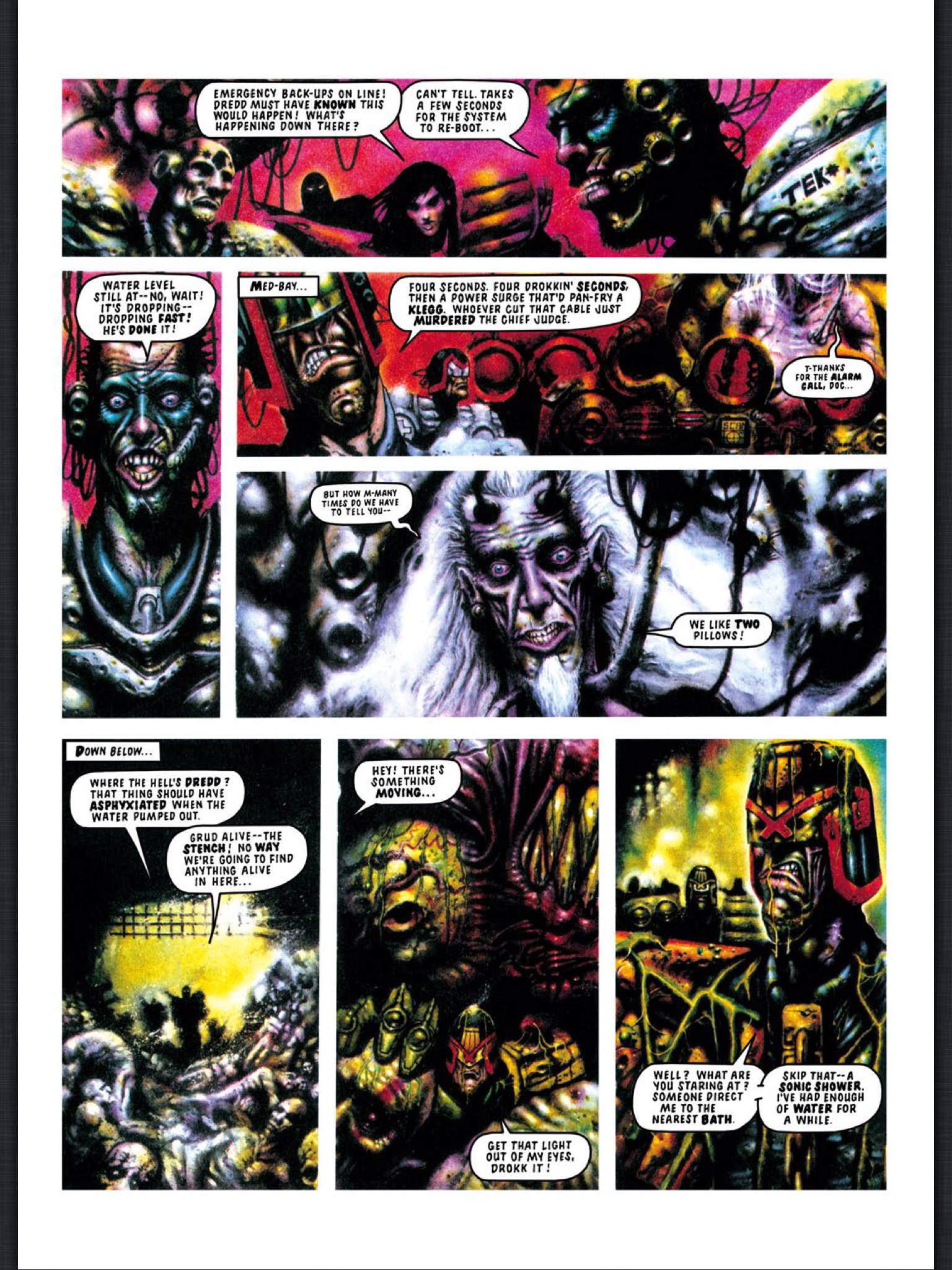 Read online Judge Dredd: The Complete Case Files comic -  Issue # TPB 20 - 200