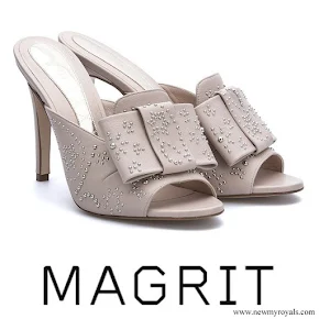 Queen Letizia wore MAGRIT Adela sandals