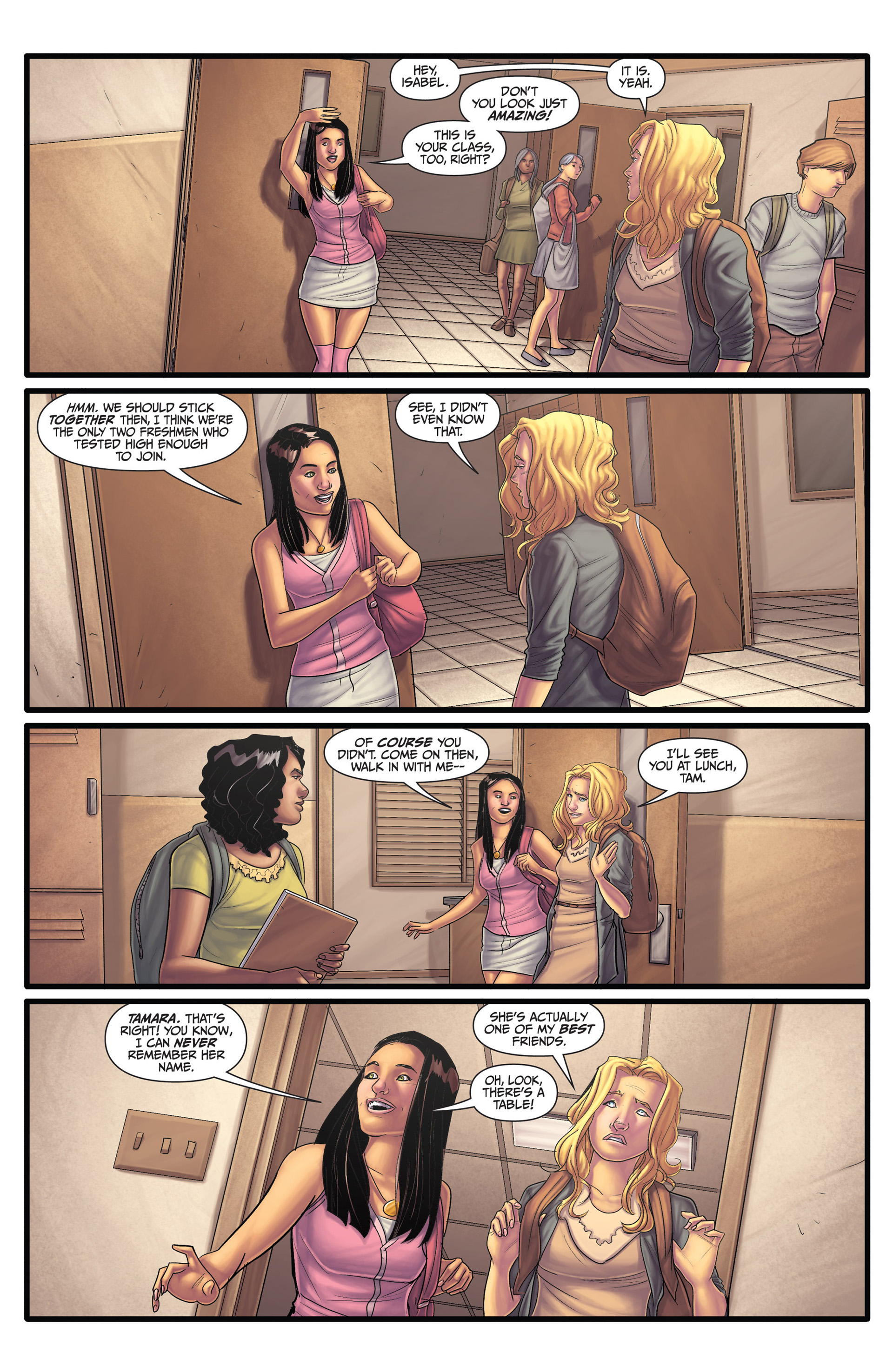 Read online Morning Glories comic -  Issue #26 - 24