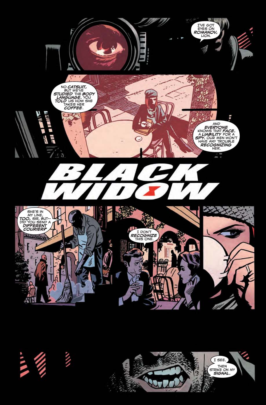 SNEAK PEEK: "Black Widow" - The 'Weeping Lion'