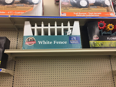 Dollar Store Garden Fencing = Faux Wrought Iron - Booth Crush