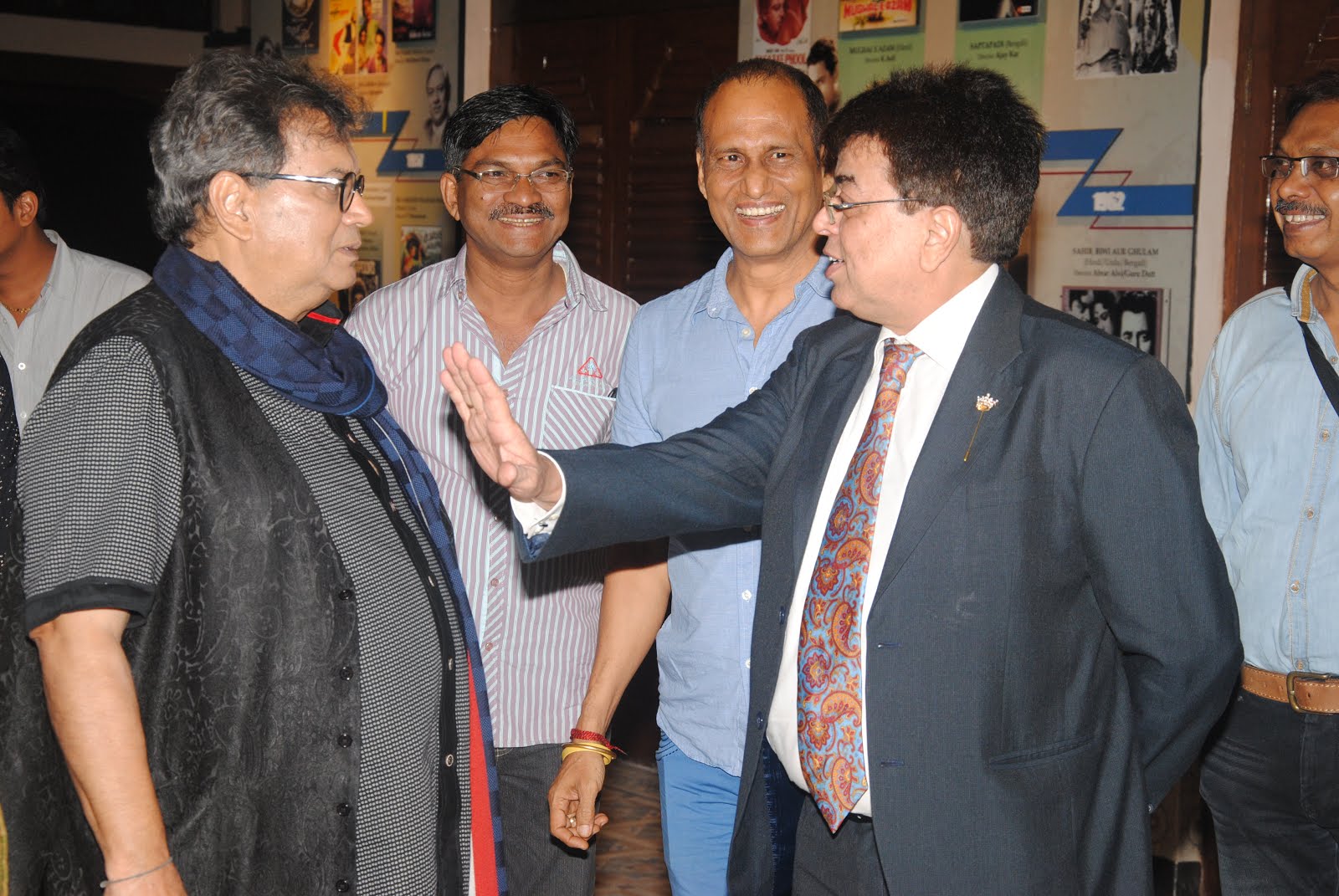 With Subhash Ghai at Films Division Mumbai