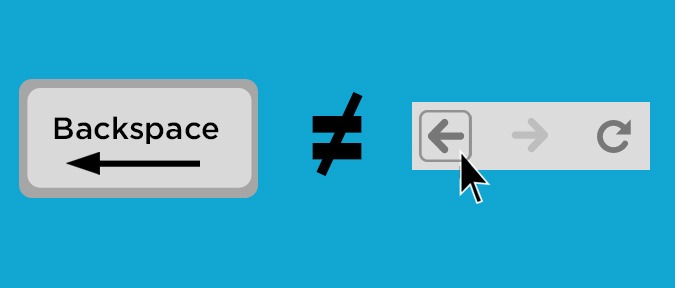 كيفية تعطيل زر لإعادة Backspace الذي يمثل زر الرجوع في كروم وفايرفوكس ...