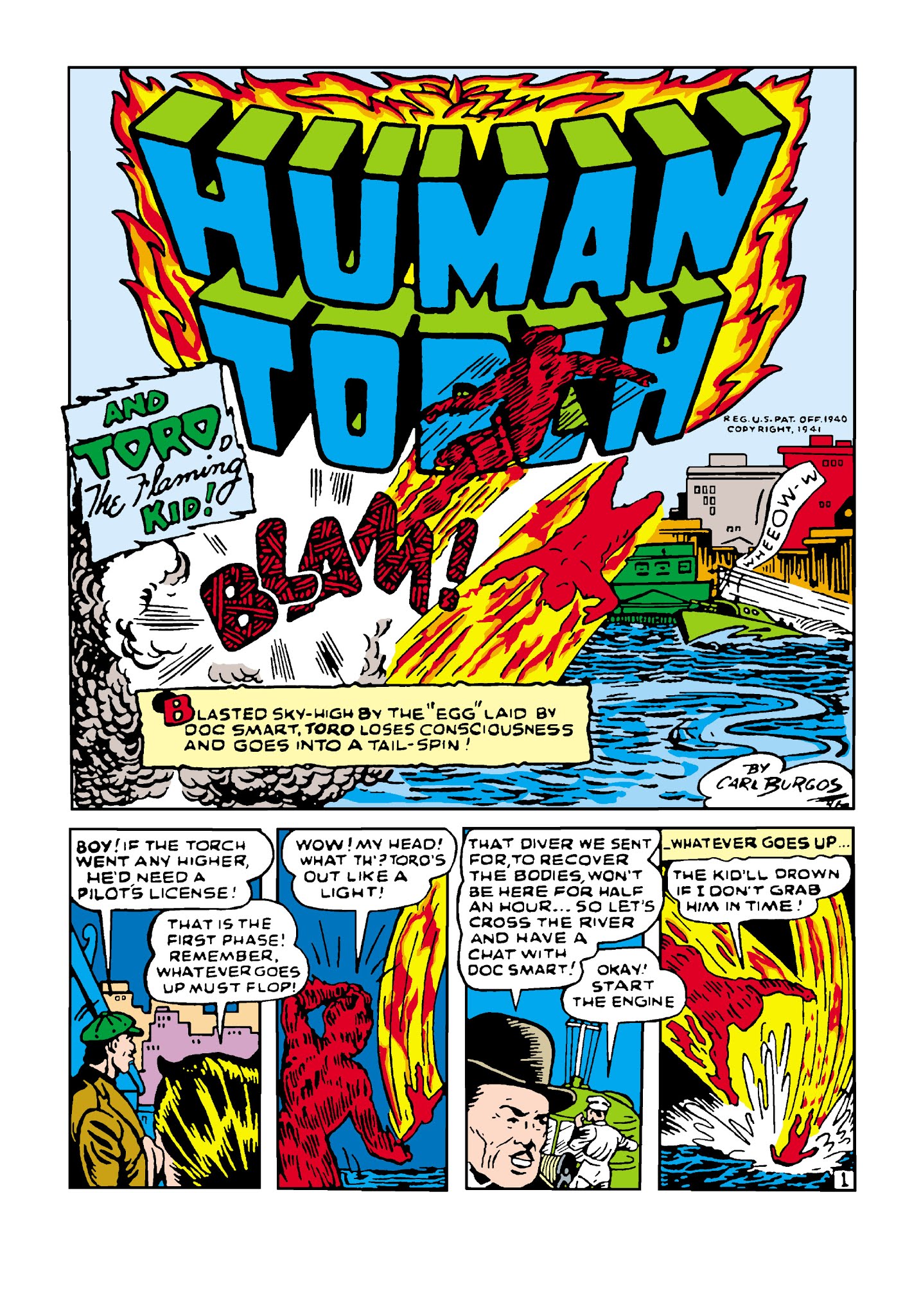 Read online Marvel Masterworks: Golden Age Human Torch comic -  Issue # TPB 1 (Part 3) - 30