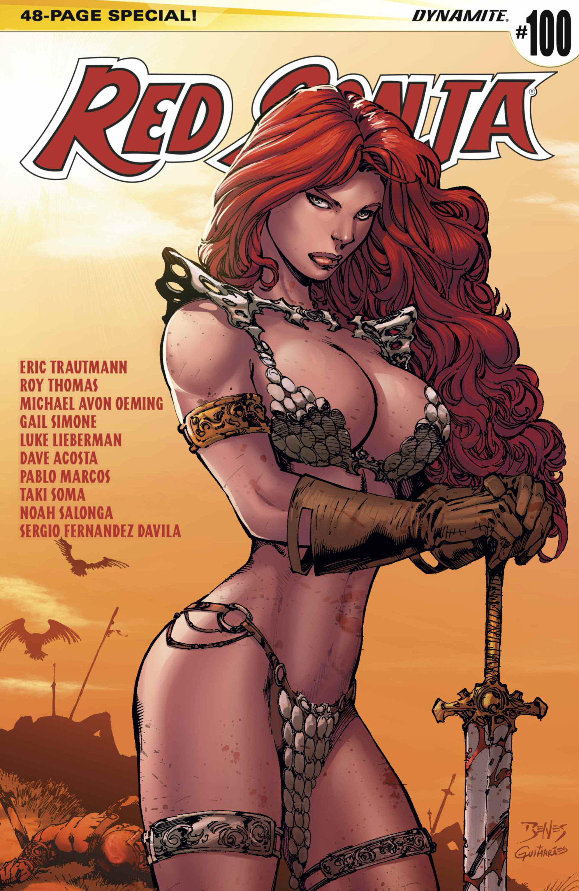 Red Sonja (2013) issue 100 - Page 1