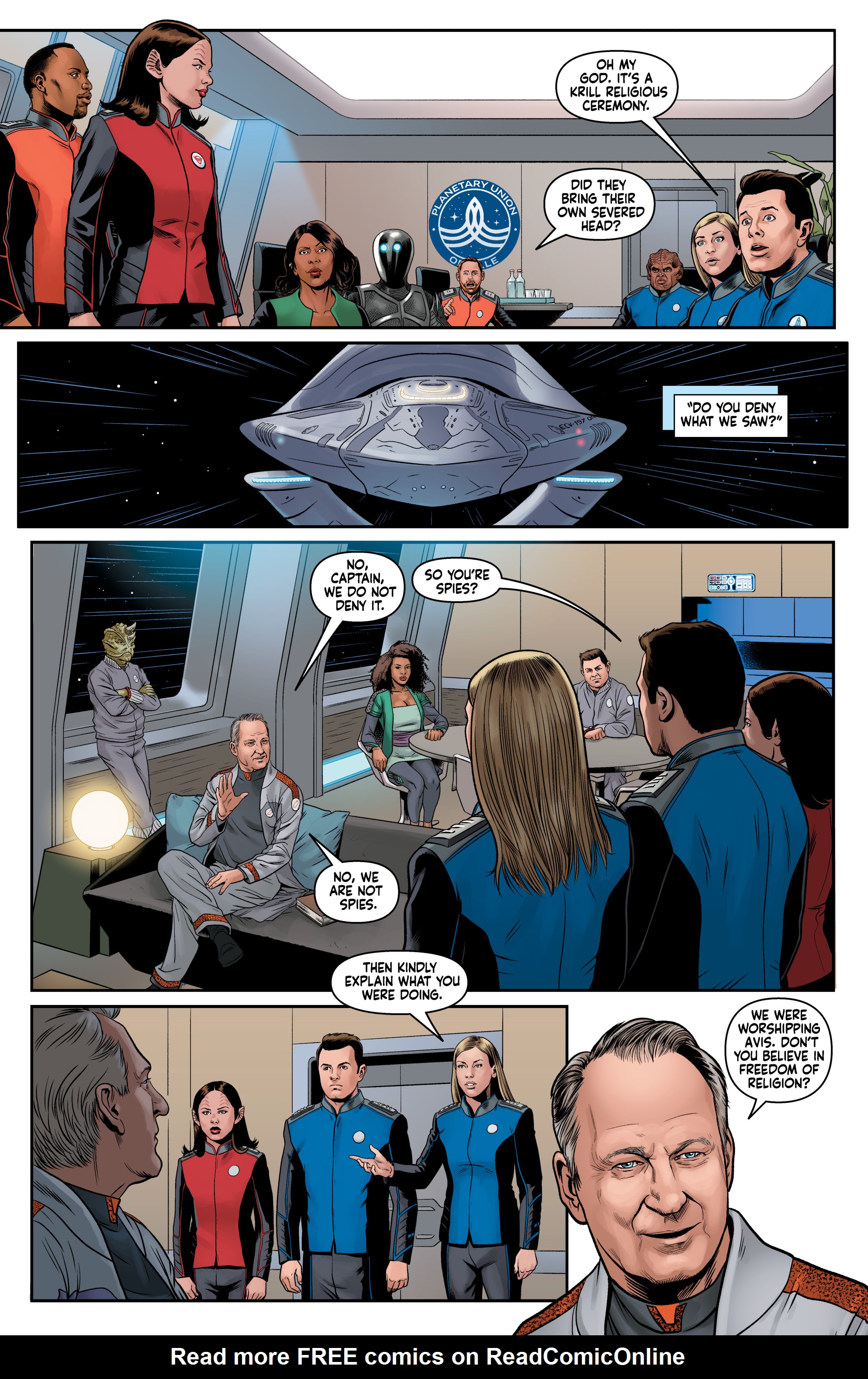 Read online The Orville comic -  Issue # _TPB - 68