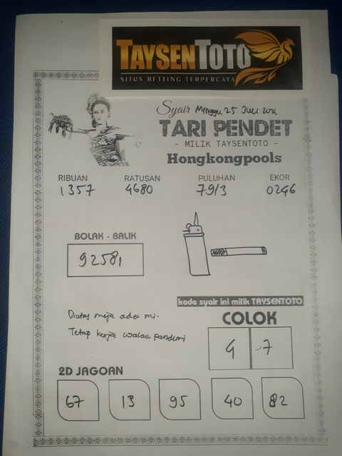 hongkong pengeluaran