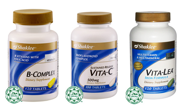 vitamin shaklee untuk tambah darah yang sikit