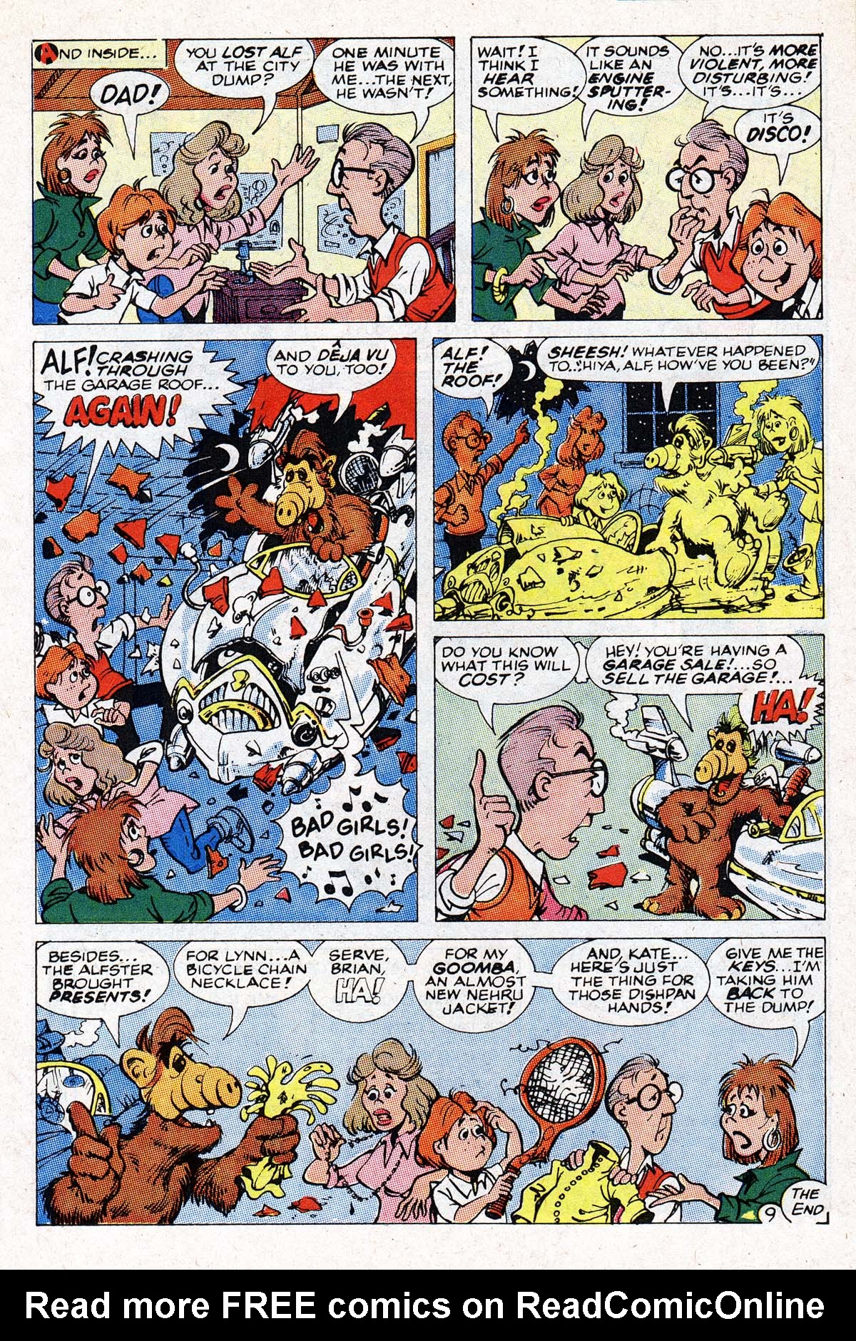 Read online ALF comic -  Issue #1 - 10