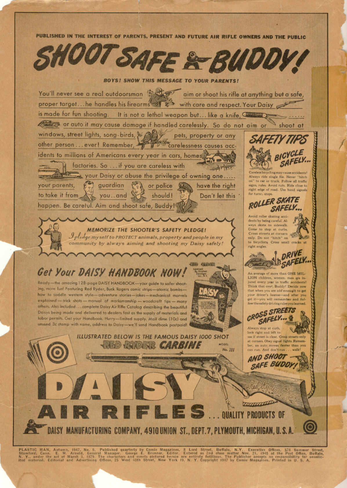 Read online Plastic Man (1943) comic -  Issue #9 - 2