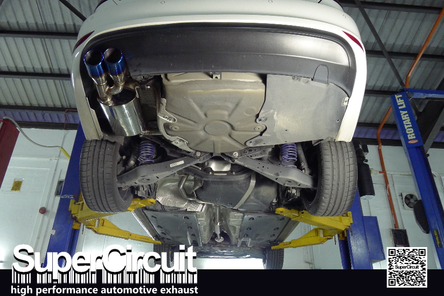 SUPERCIRCUIT Exhaust Pro Shop: Volkswagen Jetta (mk6) 1.4TSI Catback