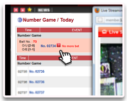 Giới thiệu tổng quát về 12BET Number Game Screen3