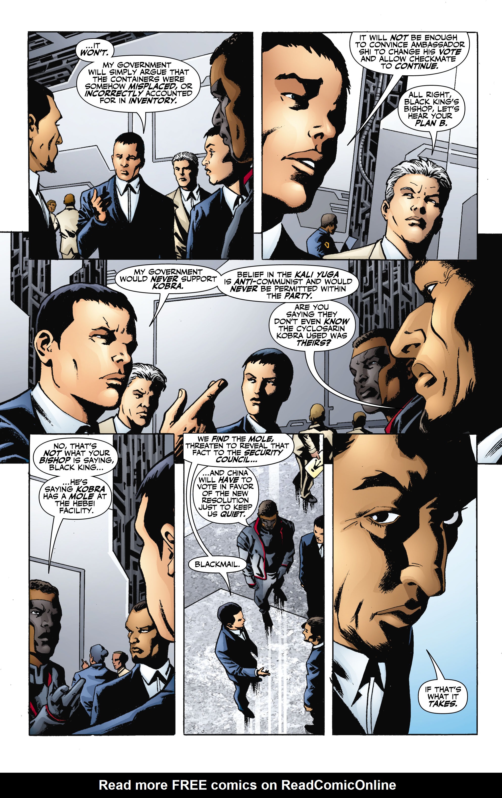 Read online Checkmate (2006) comic -  Issue #3 - 10