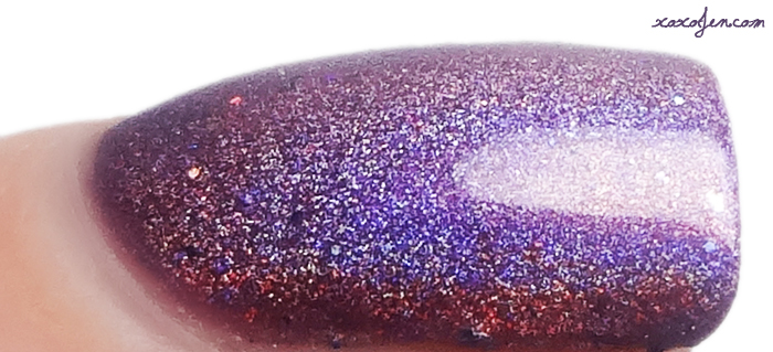 xoxoJen's swatch of Literary Lacquer Megatron