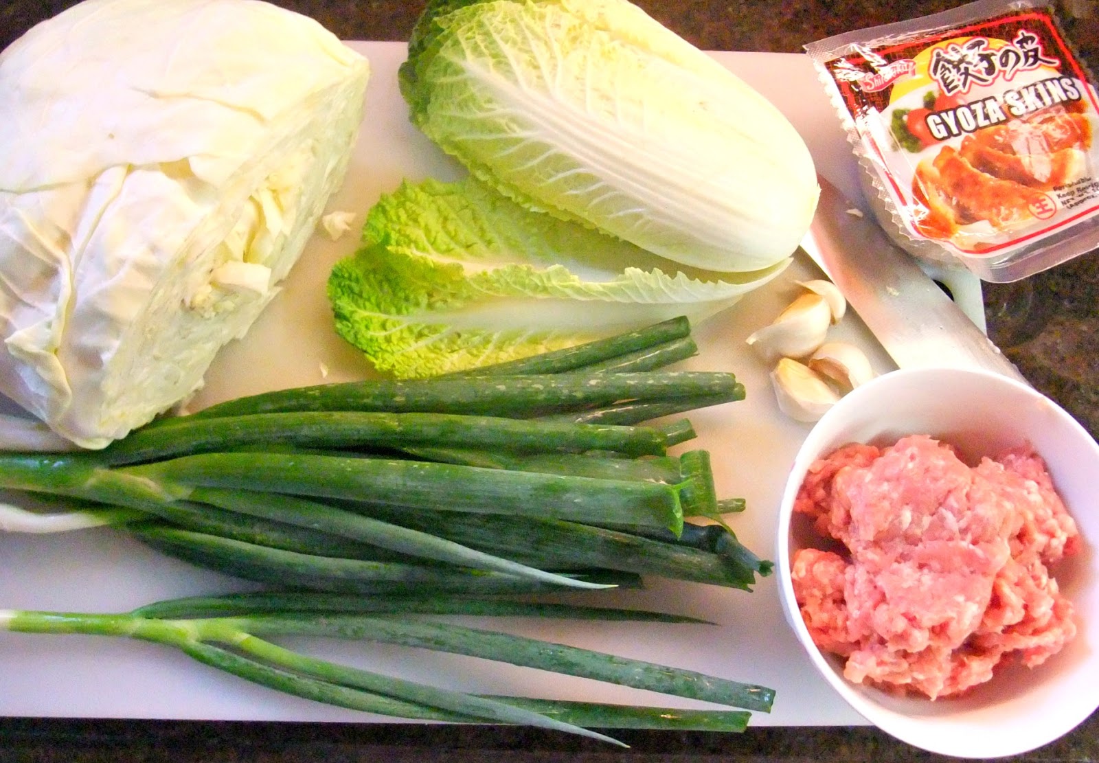 Susan's SavourIt! Japanese Cabbage and Pork Gyoza...