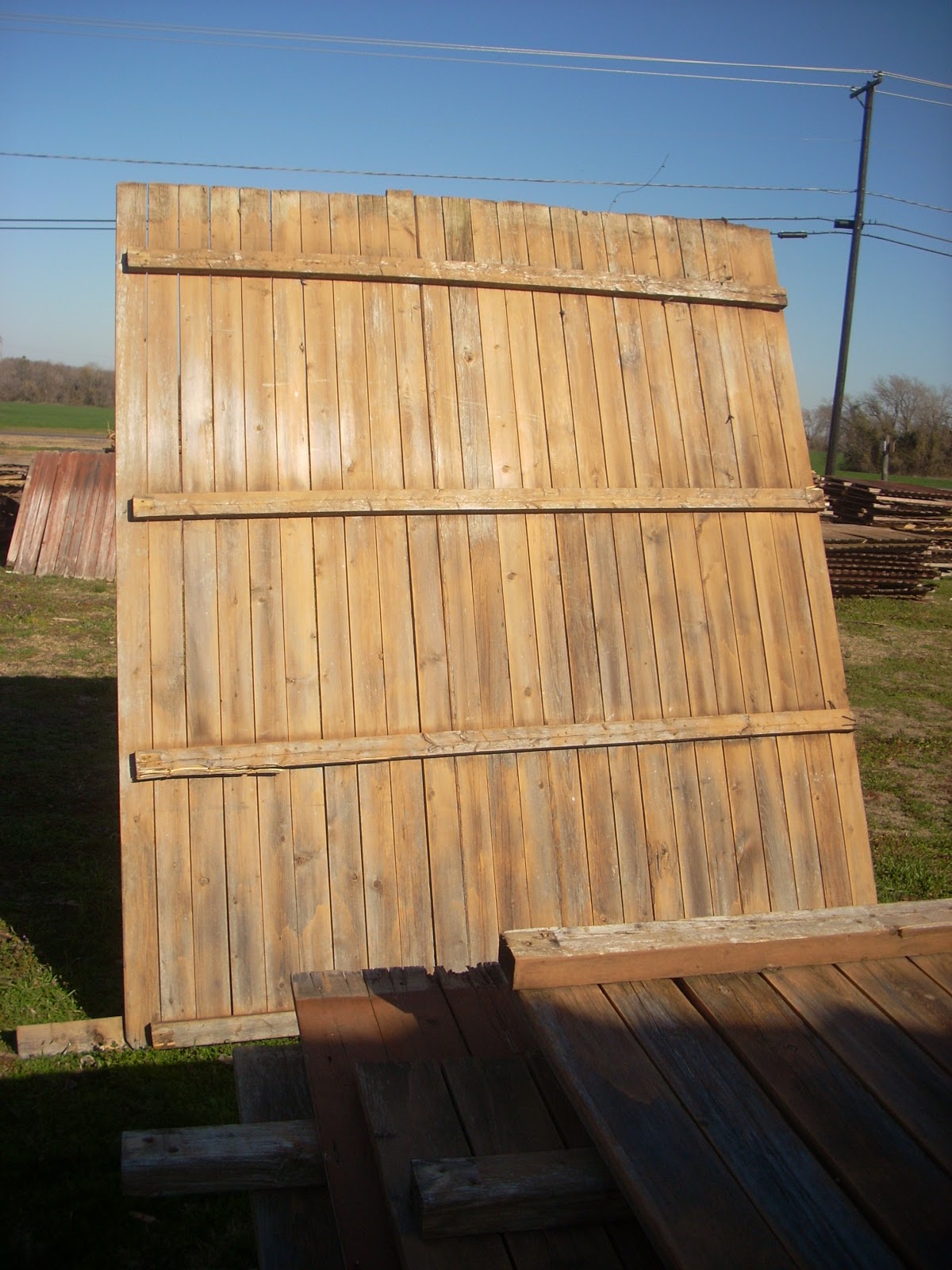 Parker Road Wood Fence Panels & Pickets Wylie, Texas GONE 8ft tall